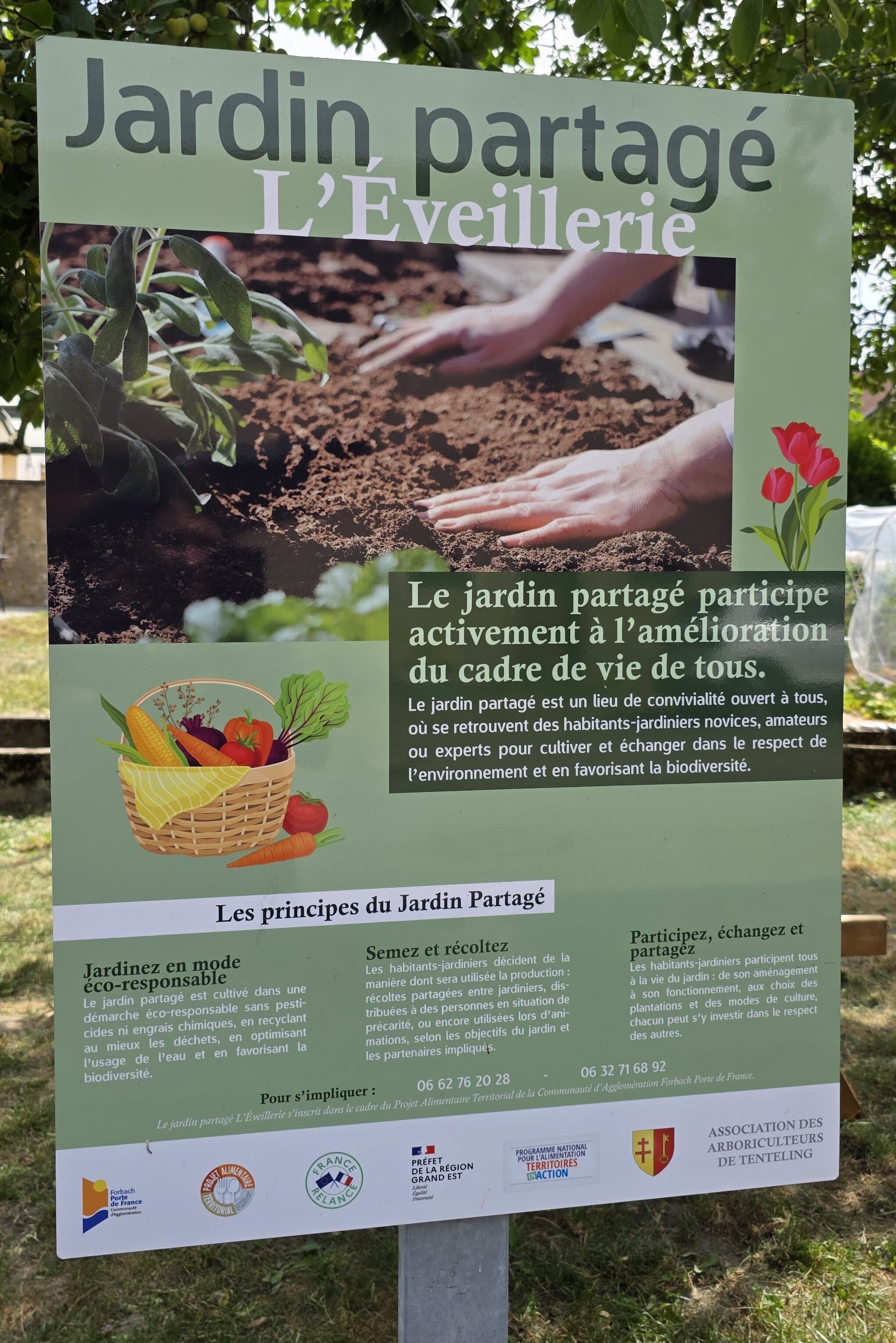 L’Éveillerie – Jardin partagé de Tenteling-Ebring