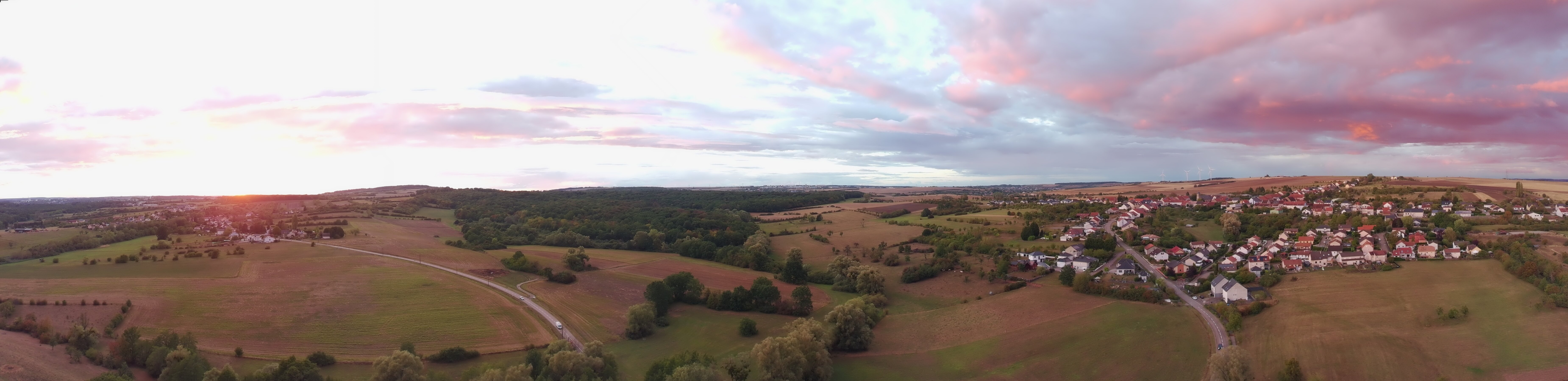 Tenteling Ebring vue du ciel - août 2026
