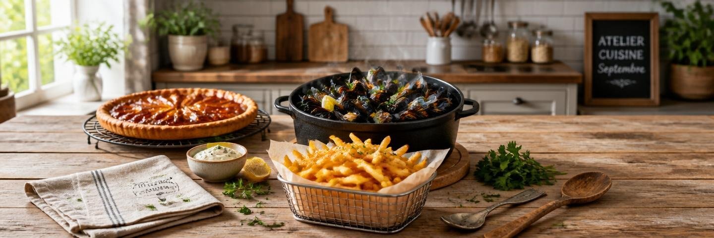 Atelier cuisine de septembre 2026