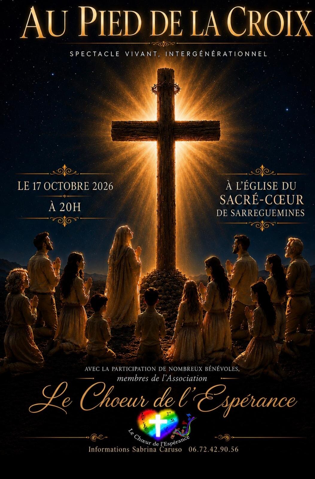 Au pied de la croix