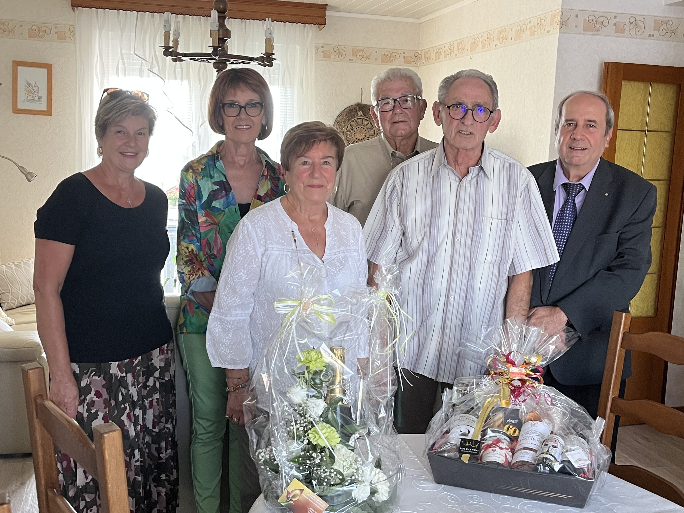 Noces de diamant toutes nos félicitations aux époux TINNES