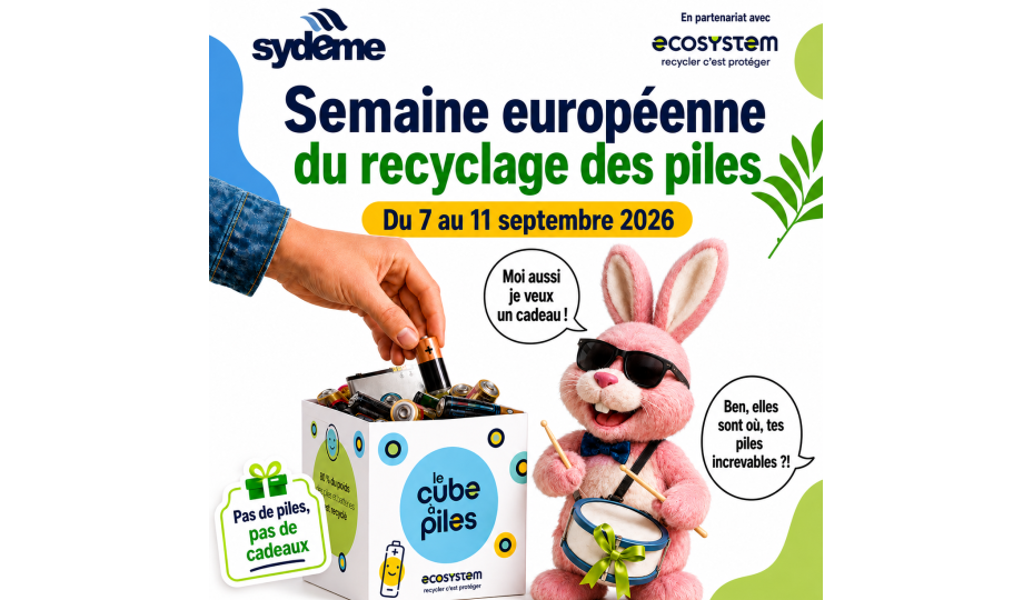 Semaine Européenne du Recyclage des Piles : recyclez vos piles et repartez avec un cadeau