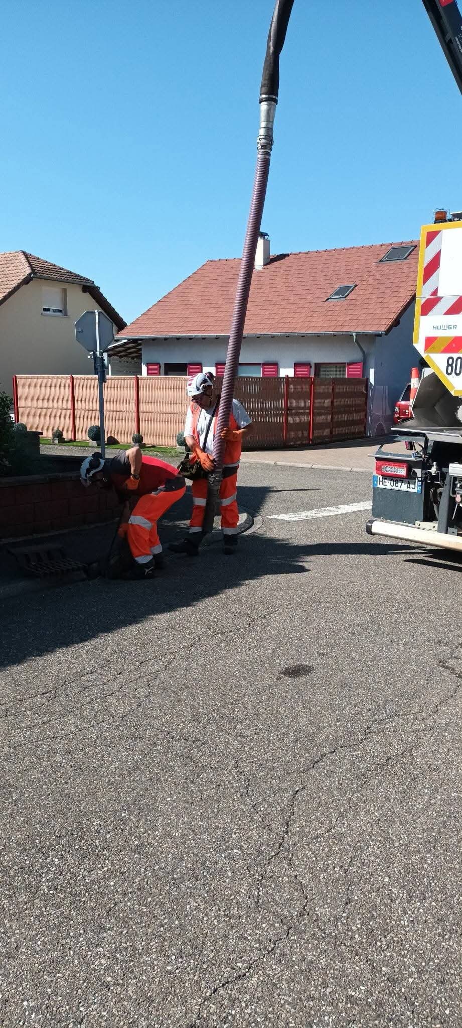 Nettoyage des avaloirs