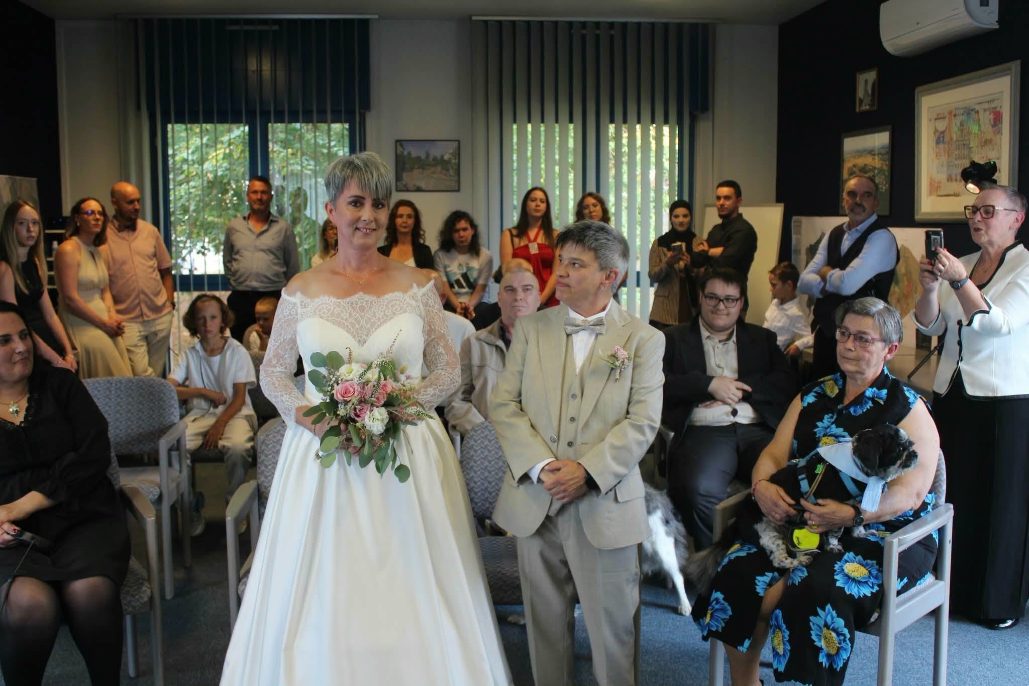 mariage de Nadia WOLLMANN et Marie-France CHALLOIX 04